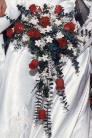 Rose Cascade Bouquet